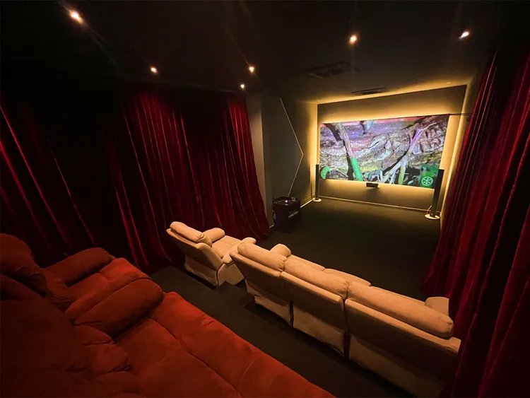 COSMOS private theatre interior at Rosae Koramangala, Bangalore — photo 3