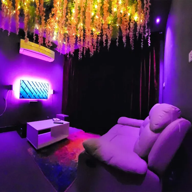 CINEPOD private theatre interior at Rosae Koramangala, Bangalore — photo 5