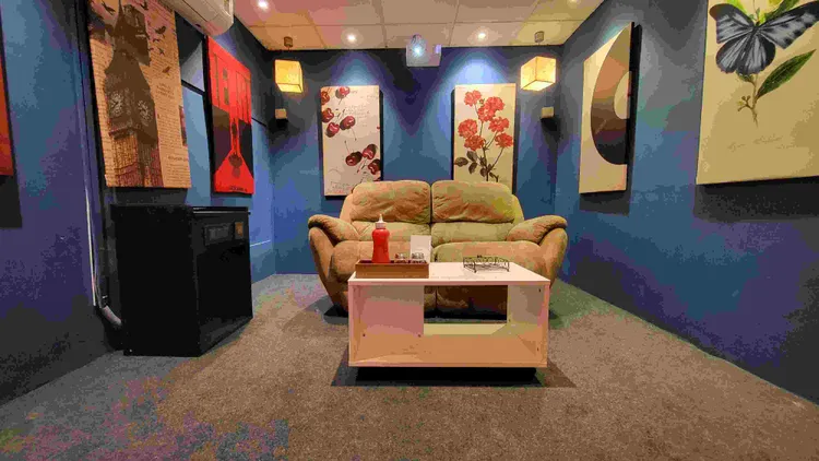 CINEPOD PRO private theatre interior at Rosae Koramangala, Bangalore — photo 5